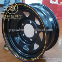 Специализируется на 16x7, 5x114.3mm стальном колесе SUV с высокой яркостью для горячей продажи